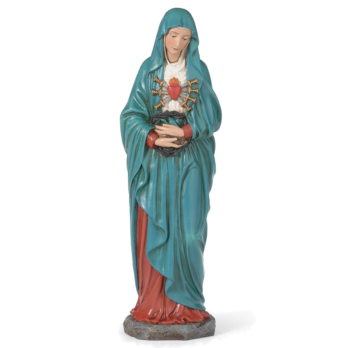 10" Our Lady of Sorrows Statue