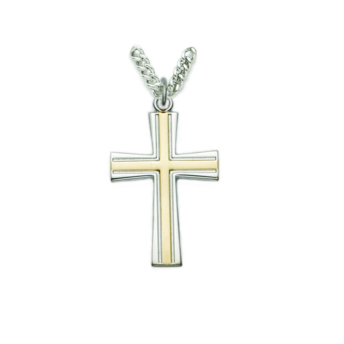 2-Tone Flared Cross