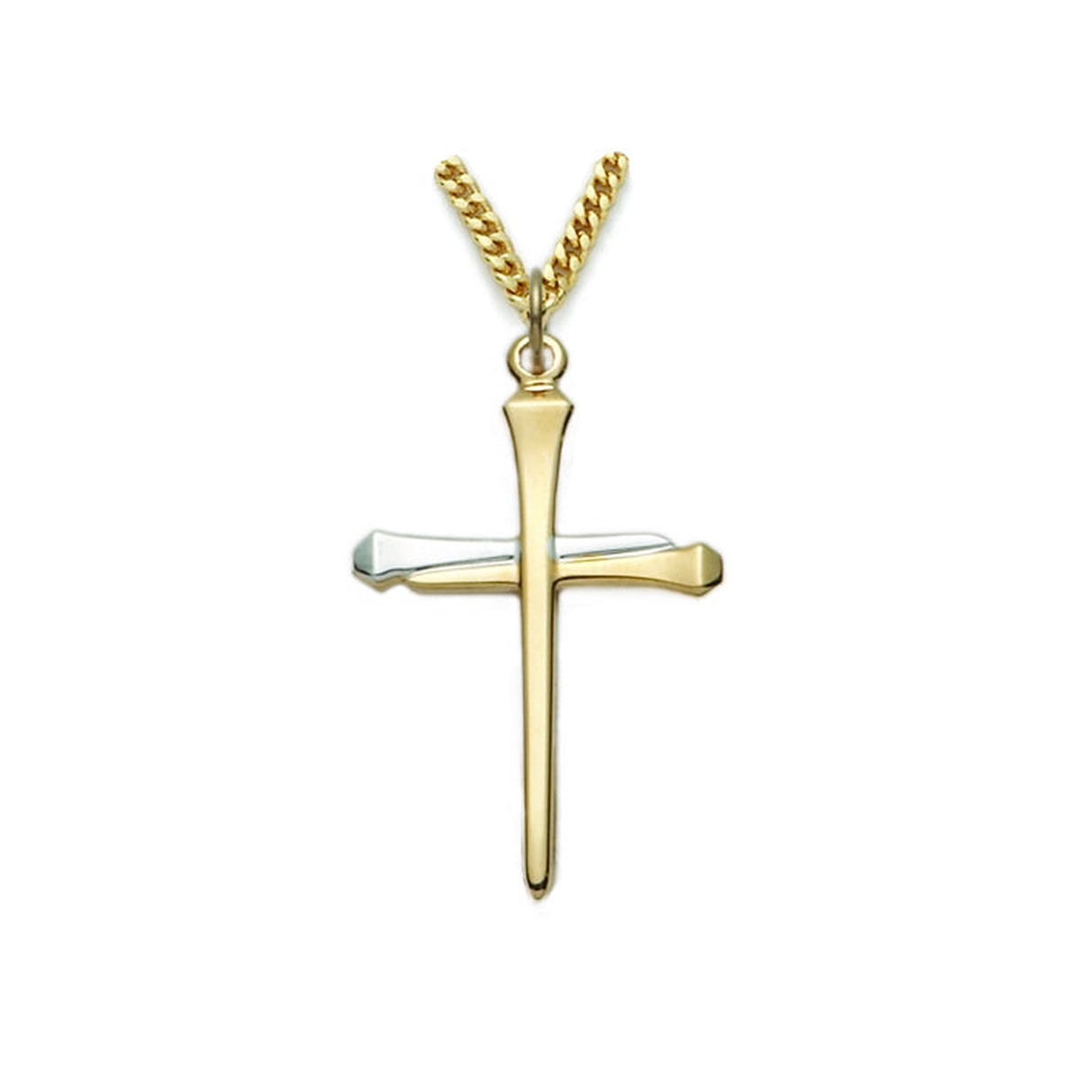2-Tone Nail Cross