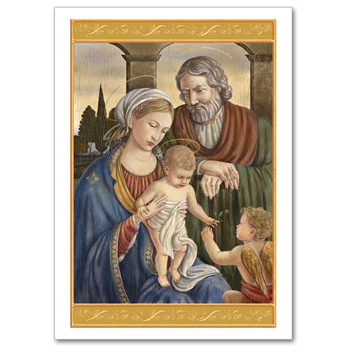 A Blessed Christmas and Happy New Year Christmas Cards