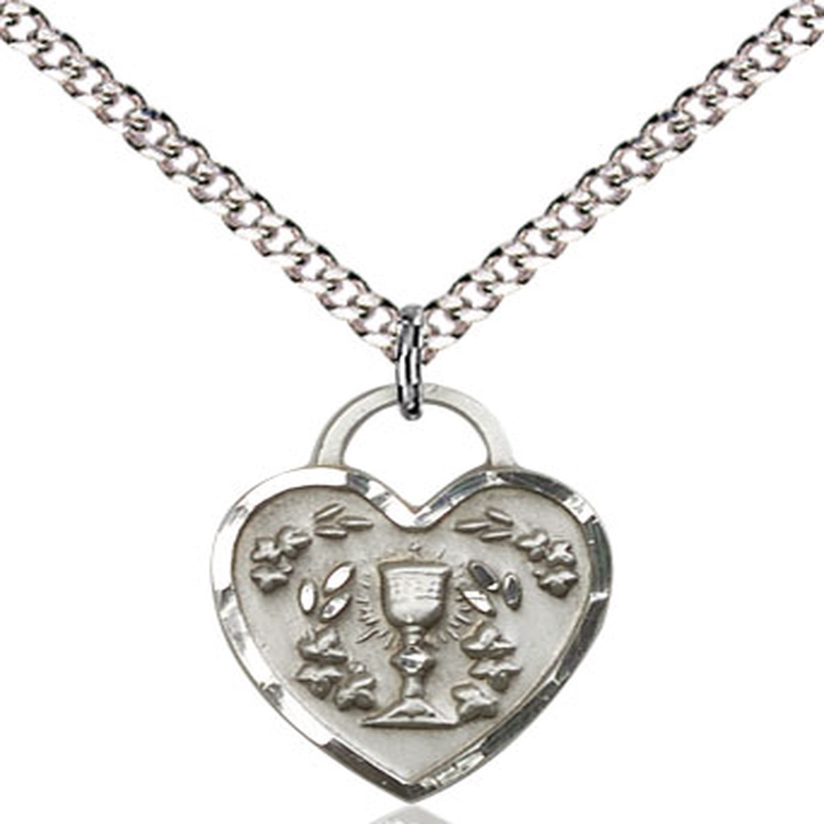Communion Heart Medal