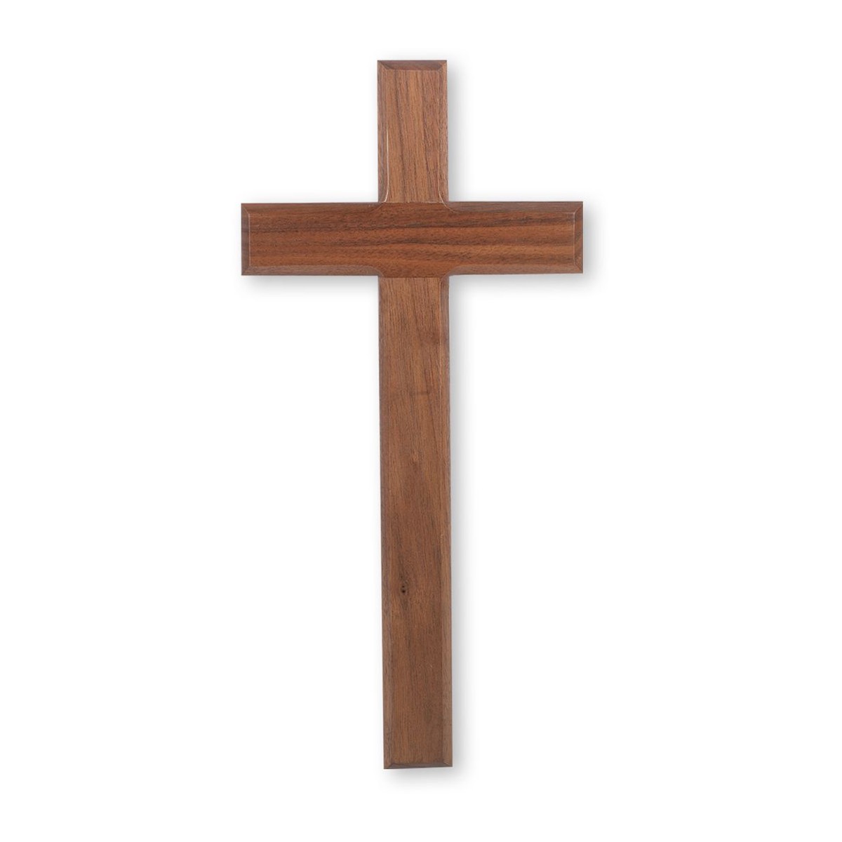 12 Walnut Wood Cross, Boxed
