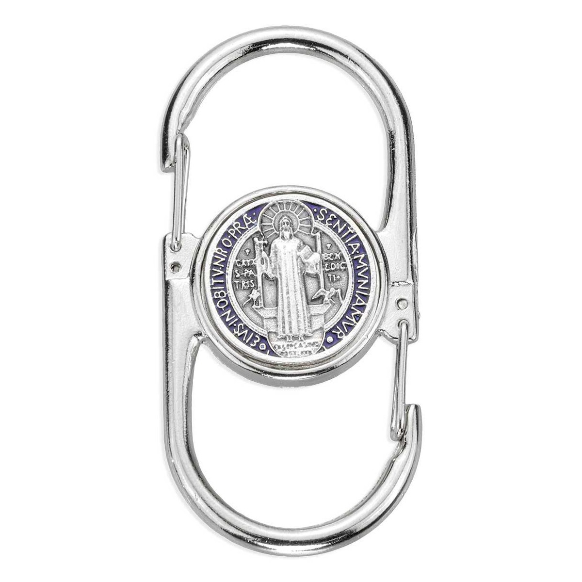 2 1/2 St. Benedict Epoxied Double Carabiner