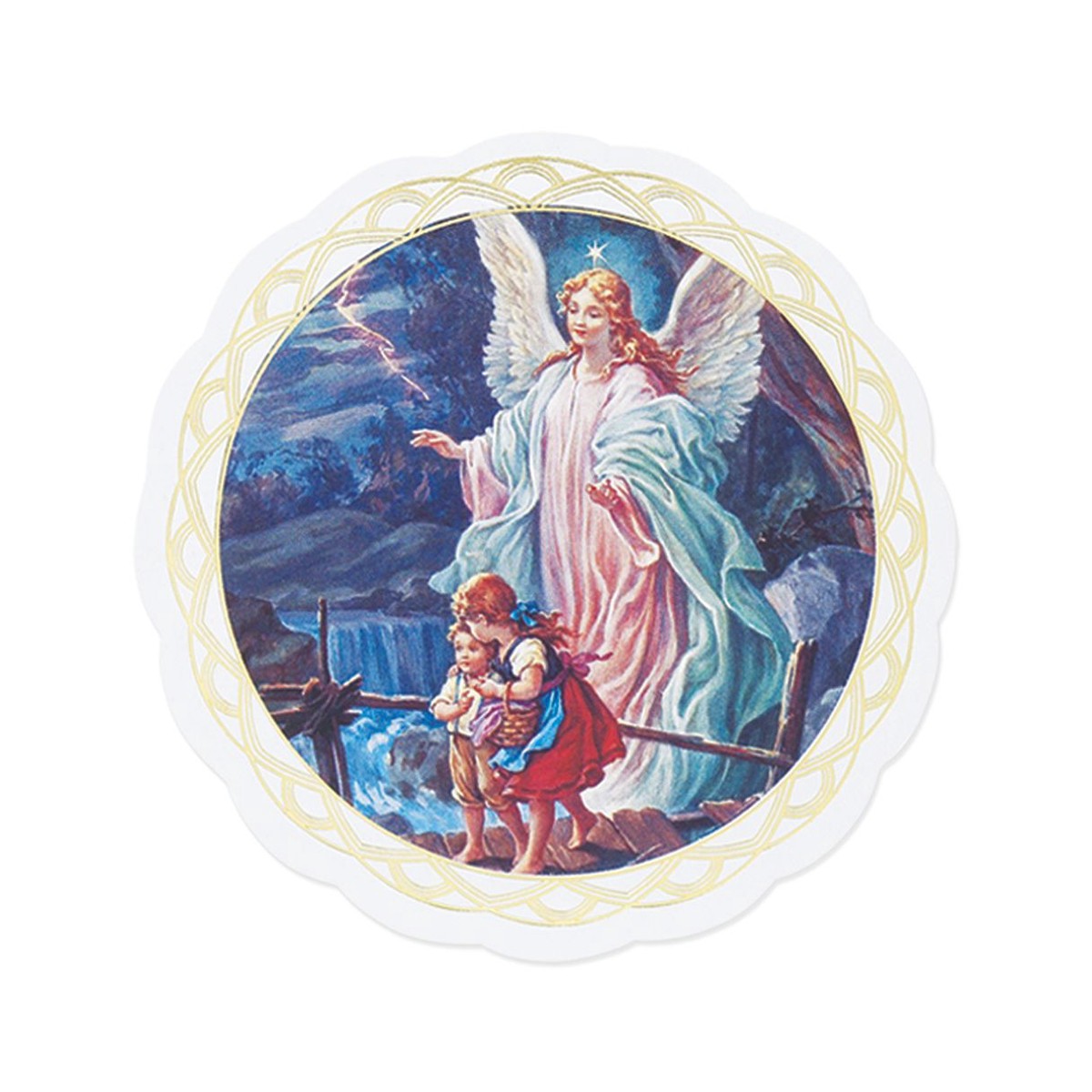 3 Guardian Angel Auto Window Sticker