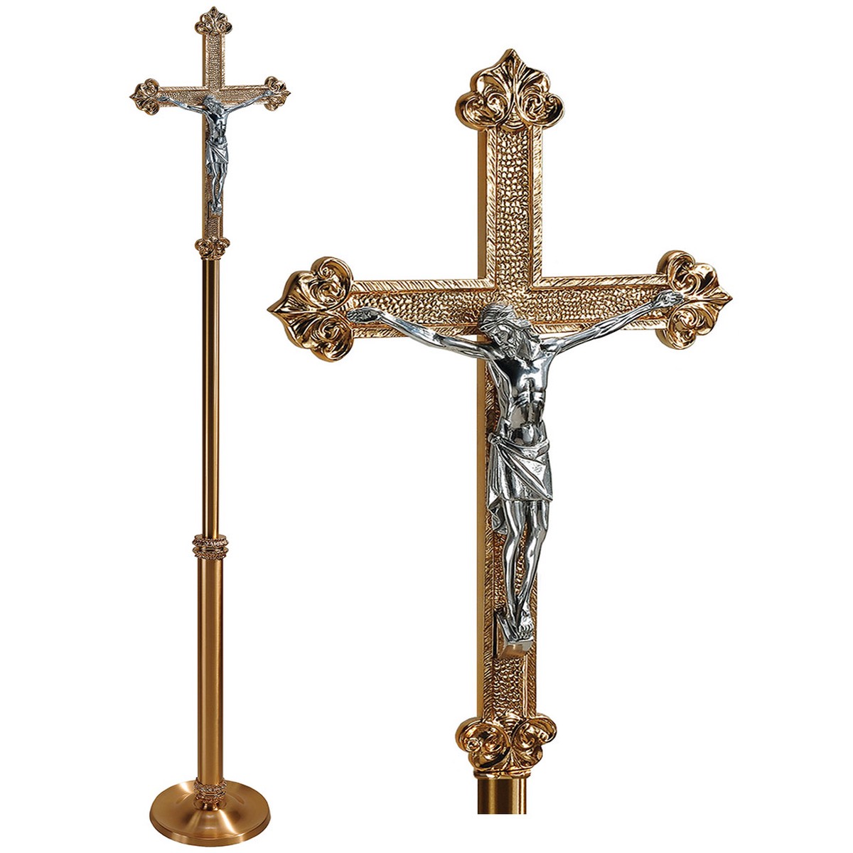 7130 Series Processional Crucifix 71PC30