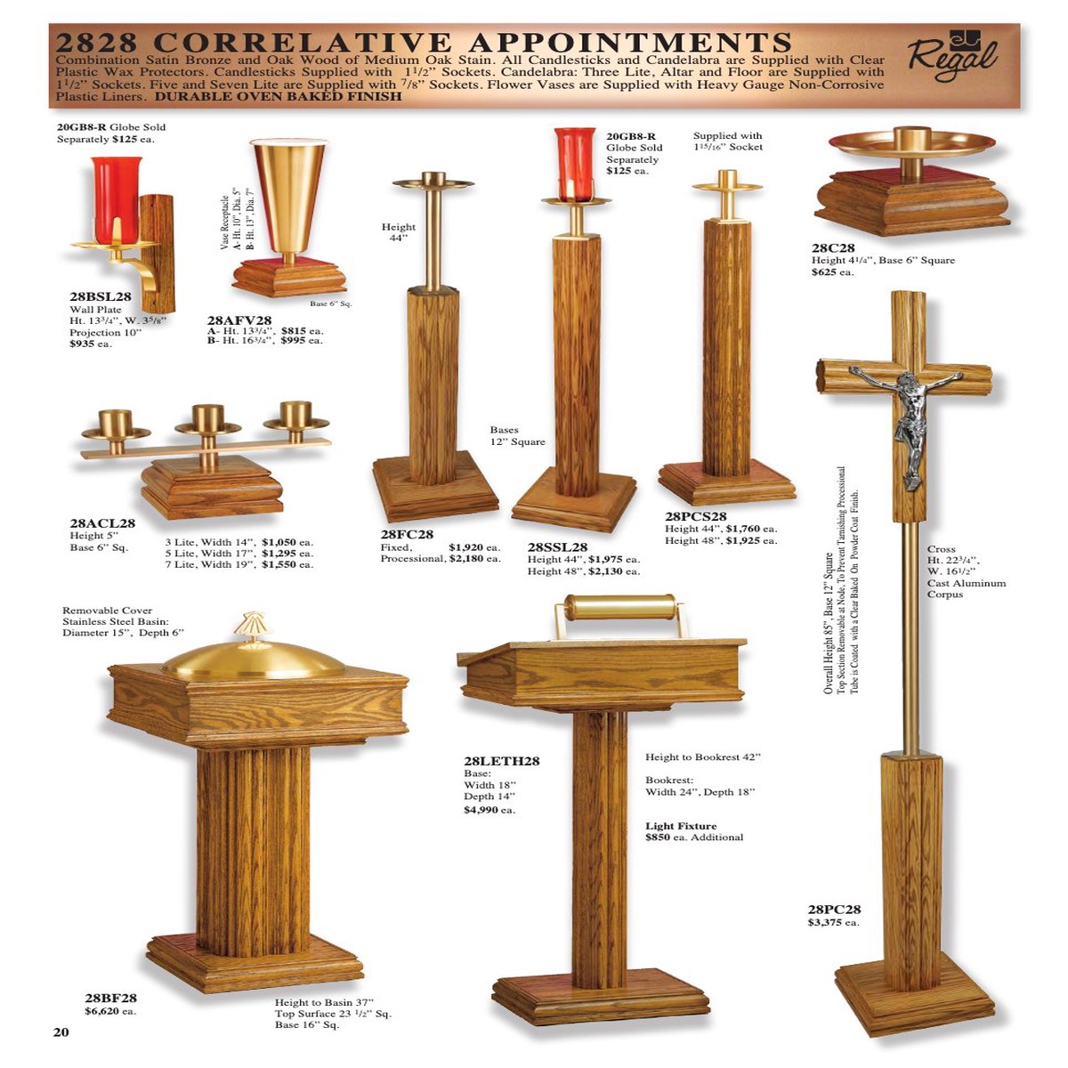 2828 Series Processional Crucifix 28PC28