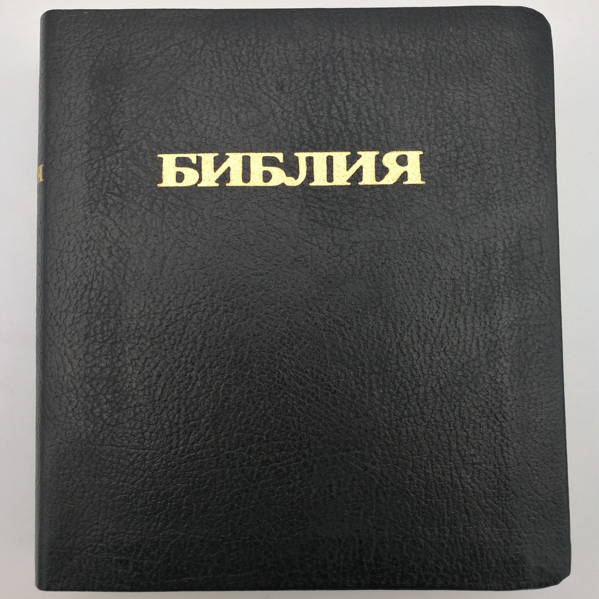 Russian Bonded Leather Scofield Reference Bible with Golden edges